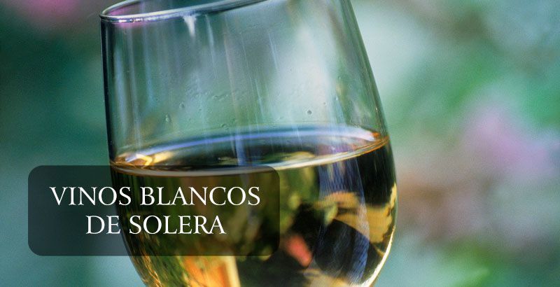 Vinos blancos de solera